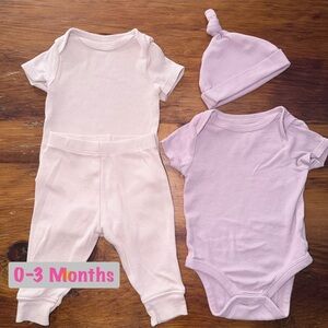 Baby Girl Bundle matching set